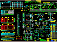 Autocad Đồ án Thép - Trường Đại học Xây dựng Hà Nội